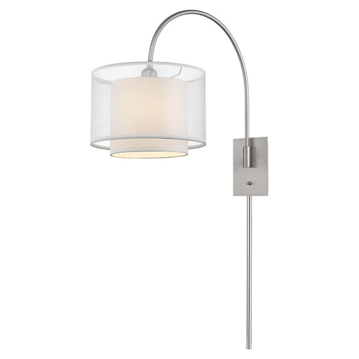 Acclaim Lighting - BW7155 - One Light Wall Lamp - Brella - Brushed Nickel