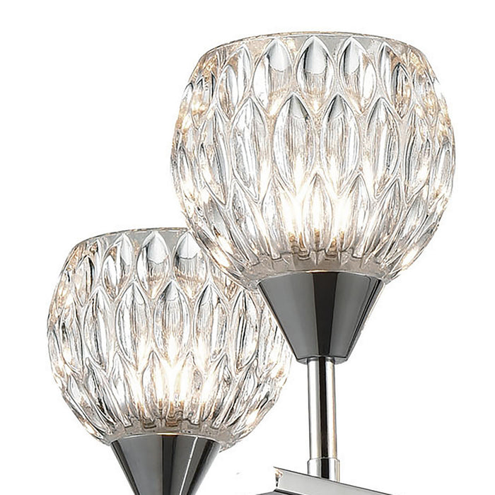 Five Light Chandelier from the Kersey collection in Polished Chrome finish