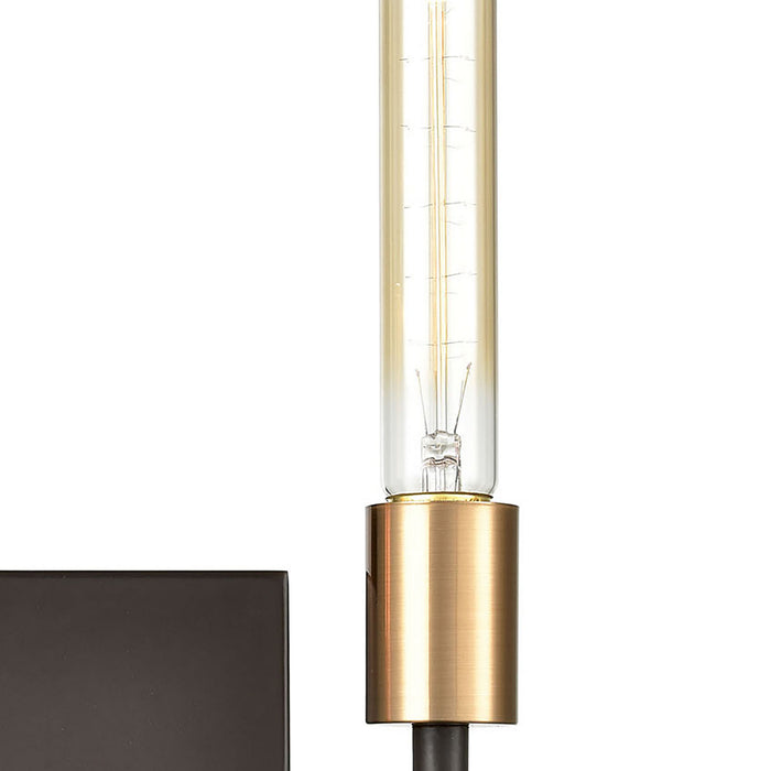 Two Light Wall Sconce from the Congruency collection in Oil Rubbed Bronze finish