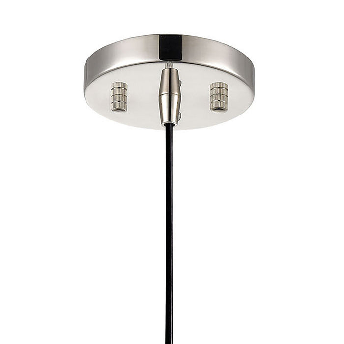 One Light Mini Pendant from the Boudreaux collection in Polished Nickel finish