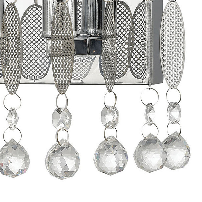 Two Light Wall Sconce from the Chamelon collection in Polished Chrome finish