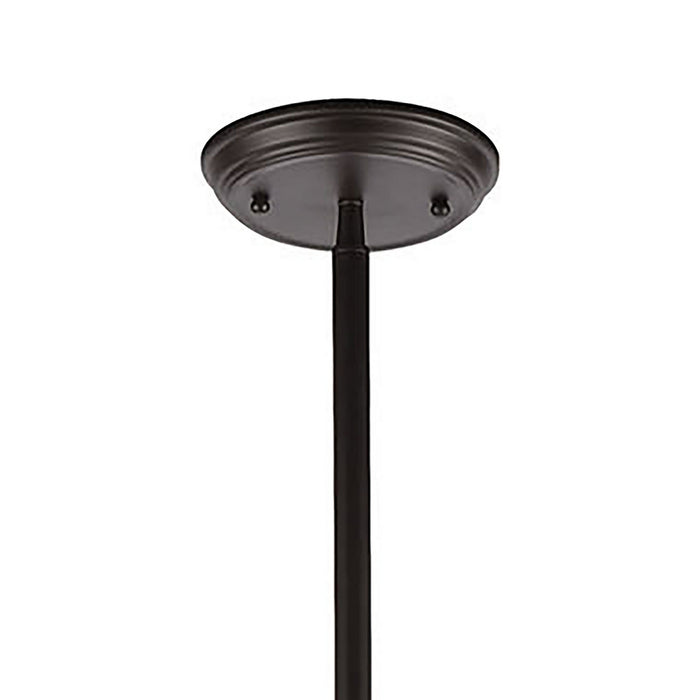 Nine Light Chandelier from the Shinzu collection in Oil Rubbed Bronze finish
