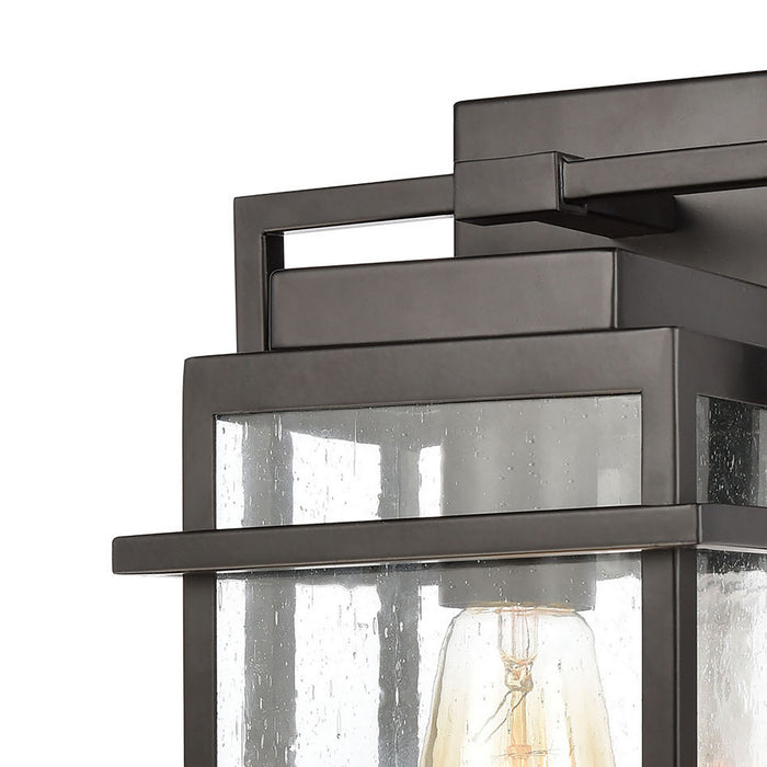 One Light Wall Sconce from the Breckenridge collection in Matte Black finish