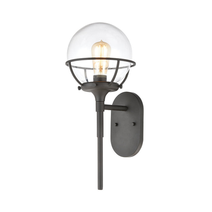 ELK Home - 57289/1 - One Light Wall Sconce - Girard - Charcoal