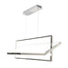 Artcraft - SC13141CH - One Light Island Pendant - Linear - Chrome