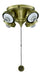 Fanimation - F8AB - Four Light Fitter - Fitters - Antique Brass