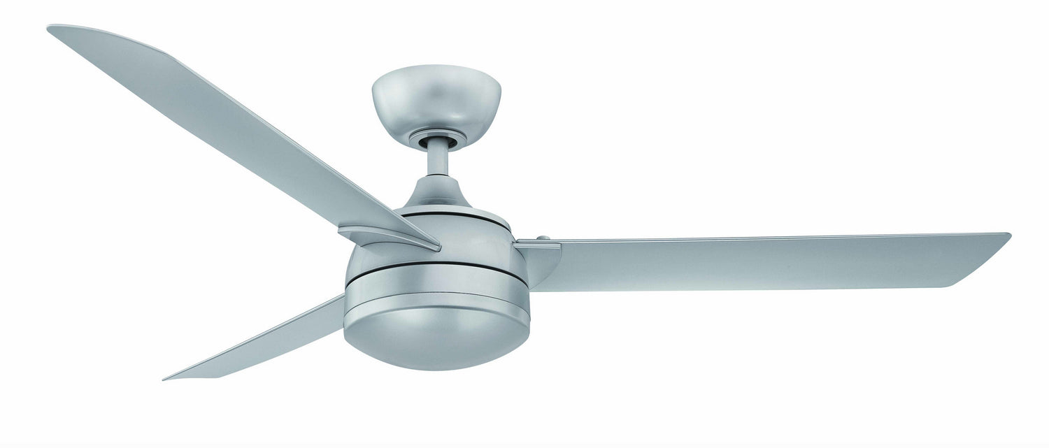 56``Ceiling Fan from the Xeno Wet collection in Silver finish