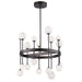 Artcraft - AC6623 - 18 Light Chandelier - Melrose - Bronze