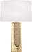 Robert Abbey - 174 - One Light Table Lamp - Margeaux - Modern Brass w/ Matte Modern Brass