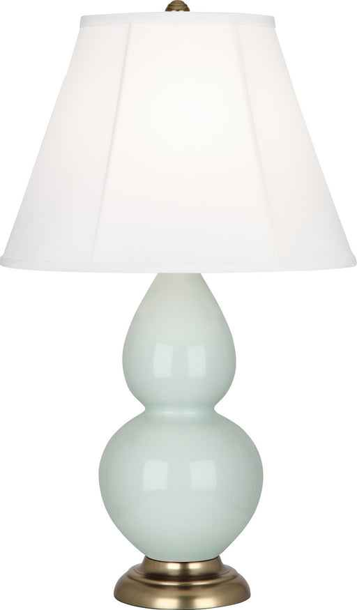Robert Abbey - 1786 - One Light Accent Lamp - Small Double Gourd - Celadon Glazed Ceramic
