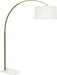 Robert Abbey - 2286 - Two Light Floor Lamp - Archer - Warm Brass