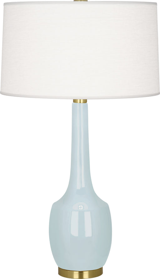 Robert Abbey - BB701 - One Light Table Lamp - Delilah - Baby Blue Glazed Ceramic