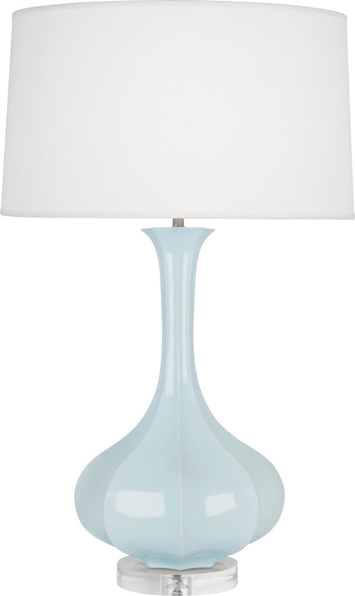 Robert Abbey - BB996 - One Light Table Lamp - Pike - Baby Blue Glazed Ceramic