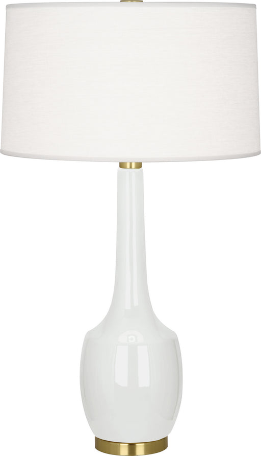 Robert Abbey - LY701 - One Light Table Lamp - Delilah - Lily Glazed Ceramic