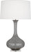 Robert Abbey - ST996 - One Light Table Lamp - Pike - Smoky Taupe Glazed Ceramic w/ Lucite Base