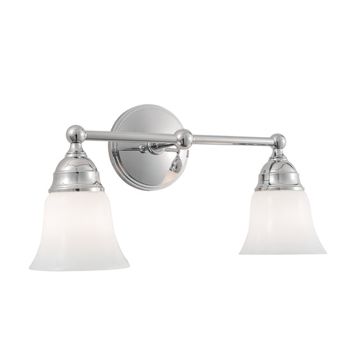 Norwell Lighting - 8582-CH-BSO - Two Light Wall Sconce - Sophie 2 Light Sconce - Chrome