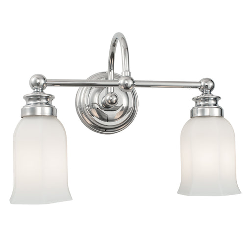 Norwell Lighting - 8912-CH-HXO - Two Light Wall Sconce - Emily 2 Light Sconce - Chrome