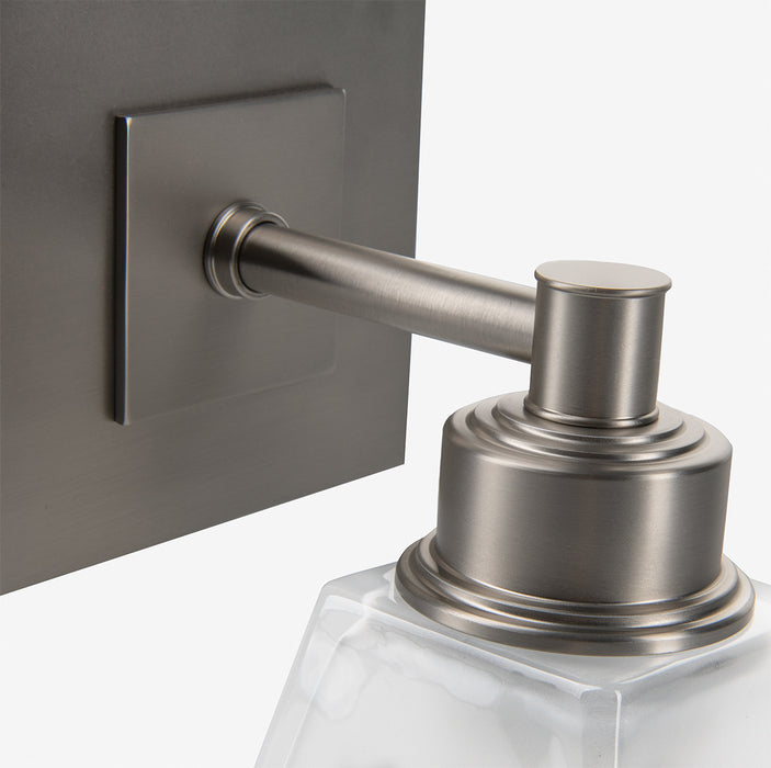 One Light Wall Sconce from the Matthew 1 Light Scone collection in Brush Nickel finish
