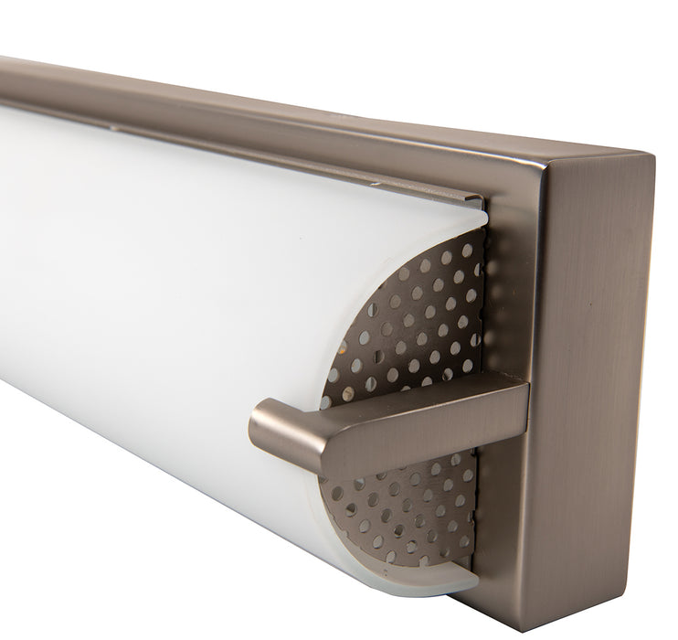 LED Wall Sconce from the Alto Sconce 18`` Led collection in Brush Nickel finish
