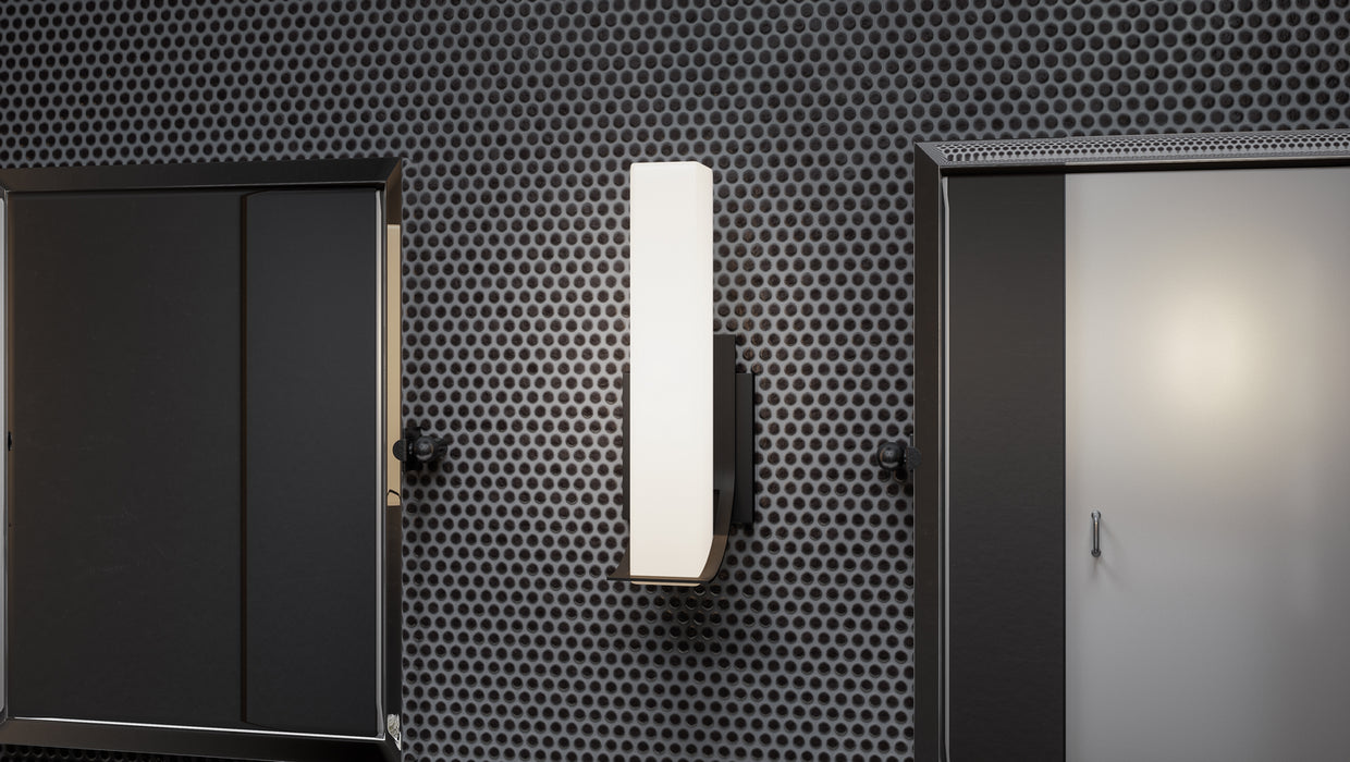LED Bath Fixture from the Blade collection in Earth Black finish