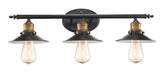 Trans Globe Imports - 20513 ROB - Three Light Vanity Bar - Griswald - Rubbed Oil Bronze