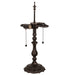 Meyda Tiffany - 19041 - Two Light Table Base - Classic - Mahogany Bronze