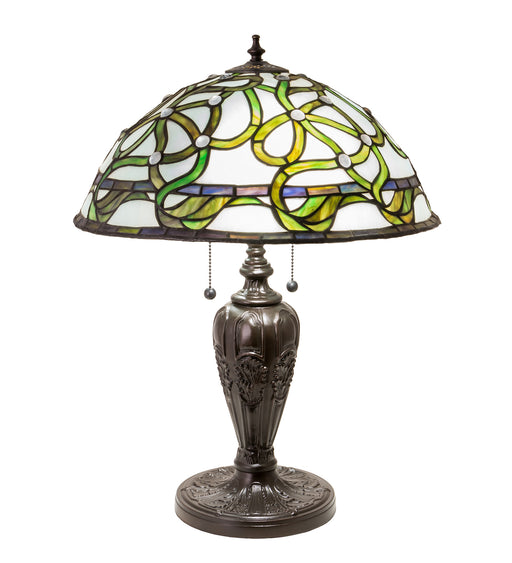 Meyda Tiffany - 218951 - Two Light Table Lamp - Mediterranean - Mahogany Bronze