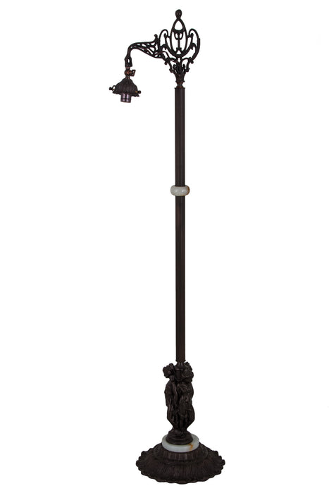 Meyda Tiffany - 31983 - One Light Floor Base - Acorn - Mahogany Bronze