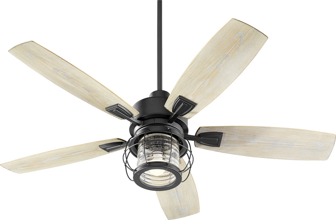 52``Patio Fan from the Galveston collection in Noir finish