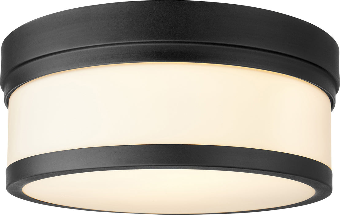 Two Light Ceiling Mount from the Celeste collection in Noir finish