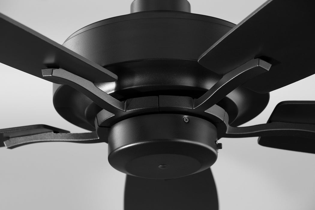 52``Ceiling Fan from the Soho collection in Noir finish