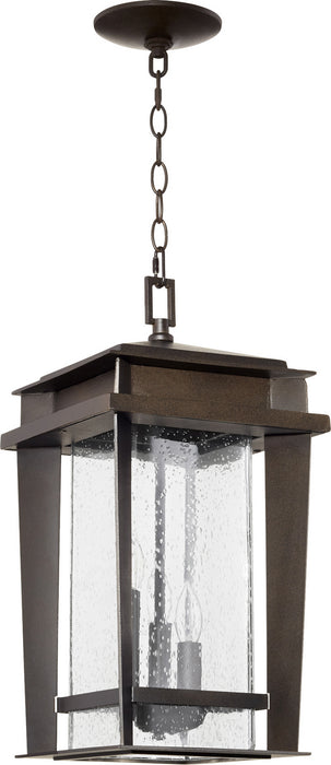 Quorum - 7041-3-86 - Three Light Pendant - Easton - Oiled Bronze