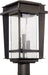 Quorum - 7042-3-86 - Three Light Post Mount - Easton - Oiled Bronze