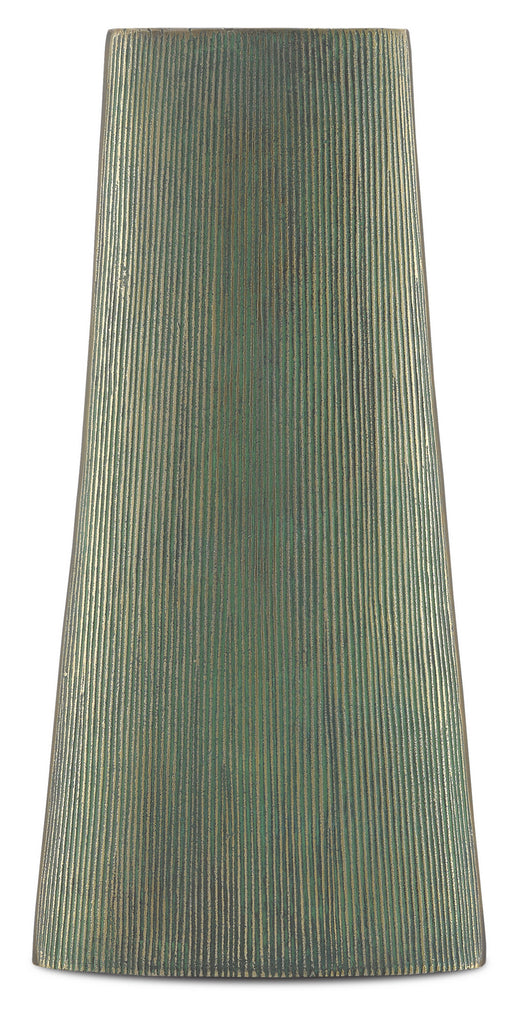 Currey and Company - 1200-0102 - Vase - Green Patina