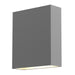 Sonneman - 7107.74-WL - LED Wall Sconce - Flat Box™ - Textured Gray