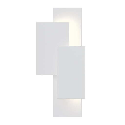 Sonneman - 7110.98-WL - LED Wall Sconce - Offset Panels™ - Textured White