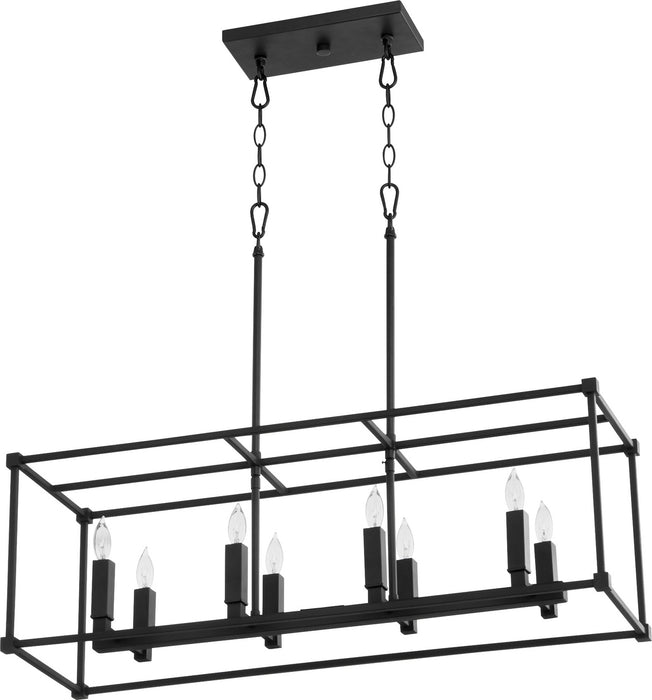Quorum - 656-8-69 - Eight Light Pendant - Olympus - Noir