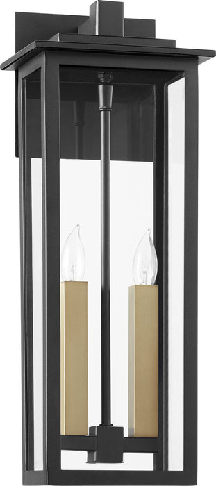 Two Light Wall Mount from the Westerly collection in Noir finish