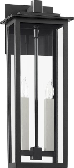 Two Light Wall Mount from the Westerly collection in Noir finish