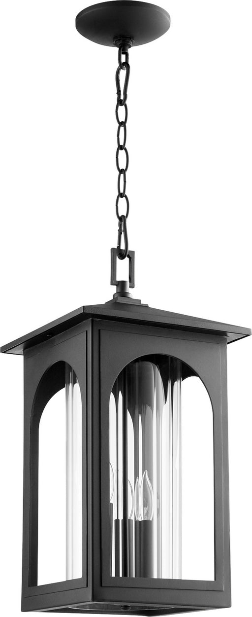 Quorum - 704-9-69 - Three Light Pendant - Harbor - Noir