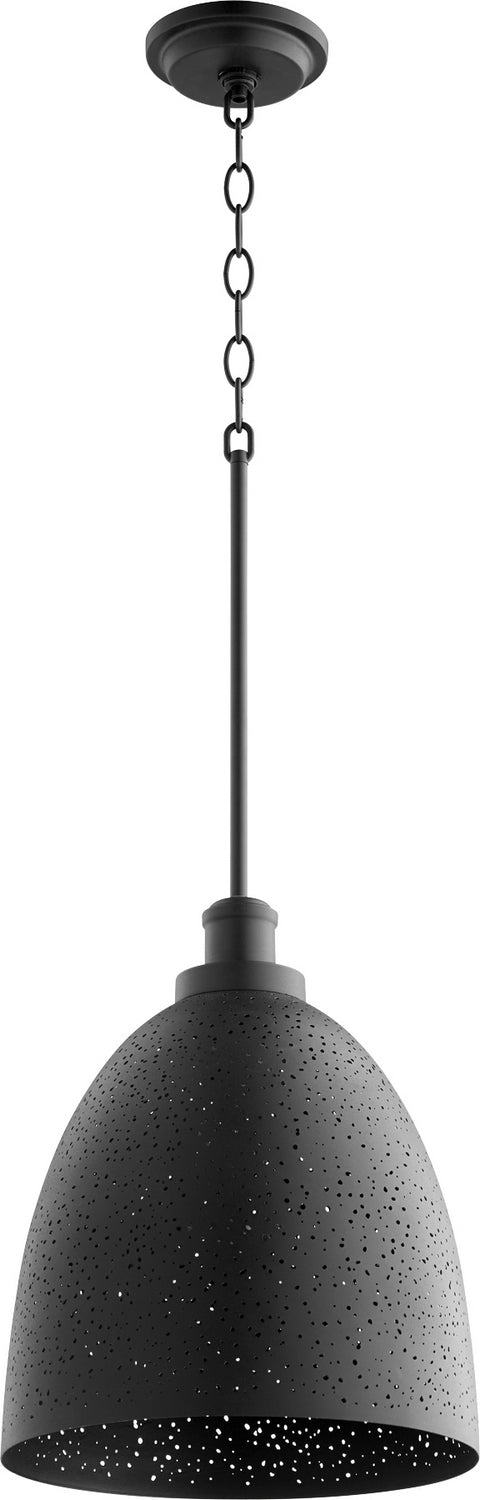 Quorum - 8827-69 - One Light Pendant - Noir