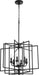 Quorum - 888-6-69 - Six Light Pendant - Hammond - Noir