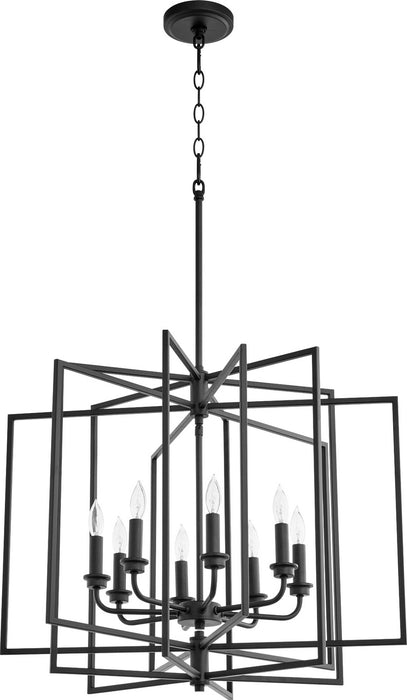 Quorum - 888-8-69 - Eight Light Pendant - Hammond - Noir