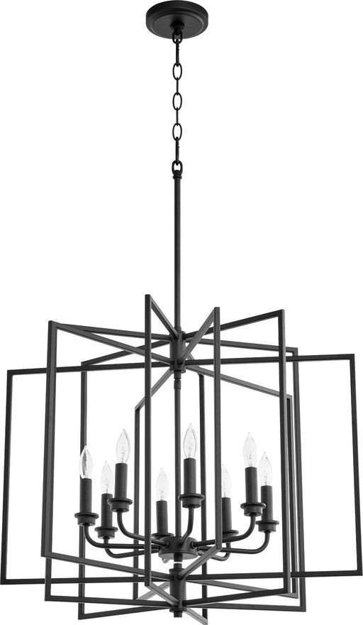 Quorum - 888-8-69 - Eight Light Pendant - Hammond - Noir