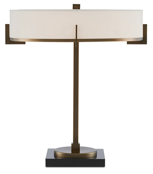 Currey and Company - 6000-0438 - Table Lamp - Antique Brass/Black