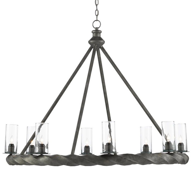 Currey and Company - 9000-0511 - Eight Light Chandelier - Light Molé