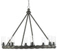 Currey and Company - 9000-0511 - Eight Light Chandelier - Light Molé