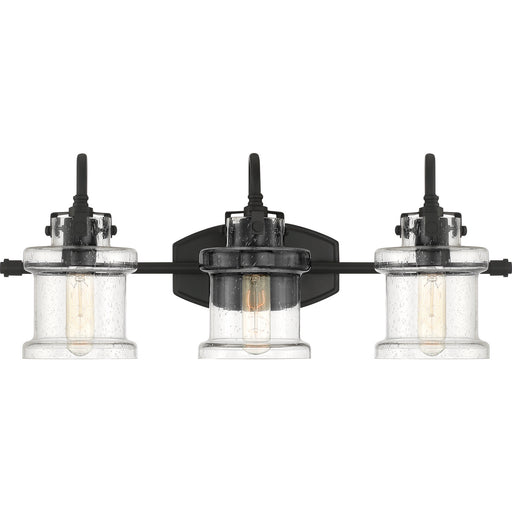 Quoizel - DNY8603EK - Three Light Bath Fixture - Danbury - Earth Black