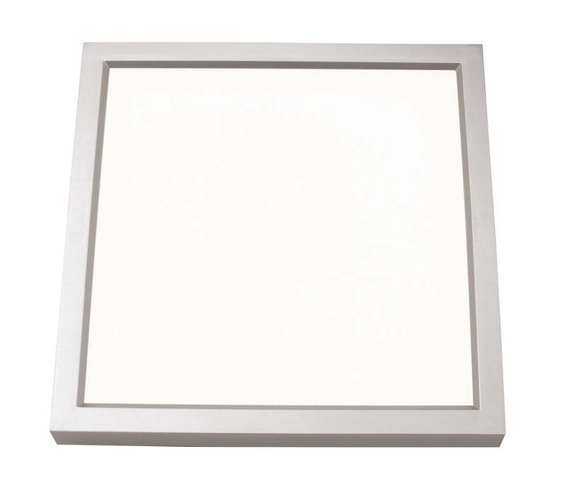 AFX Lighting - EGSF0913L30D1SN - LED Flush Mount - Edge Square - Satin Nickel