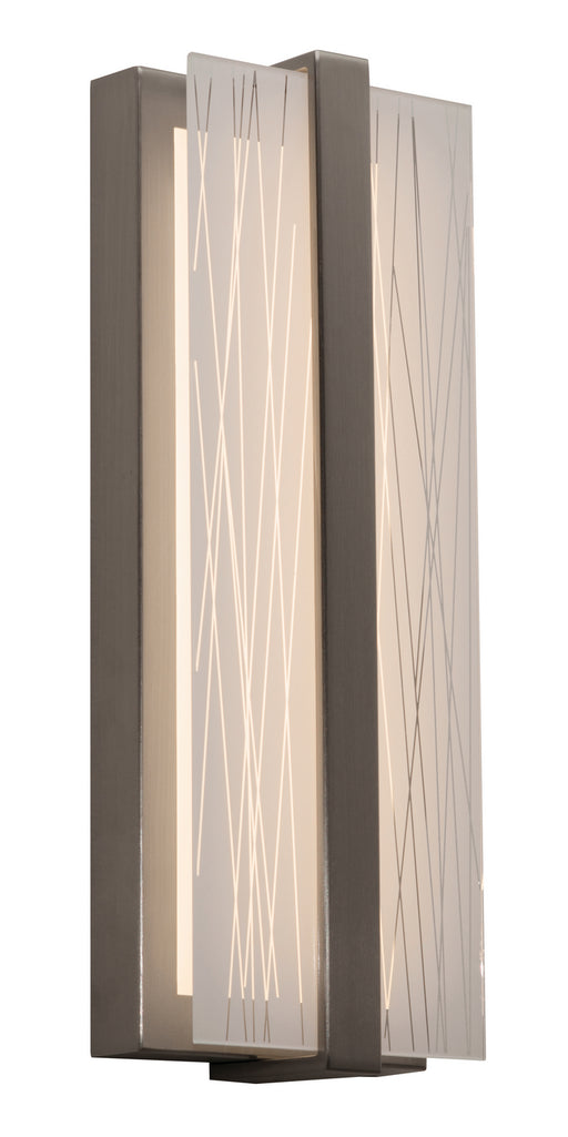 AFX Lighting - GLYS140512L30D1SN - LED Wall Sconce - Gallery - Satin Nickel